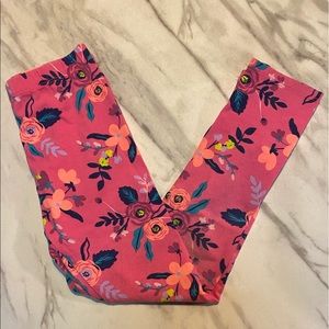 Floral leggings!